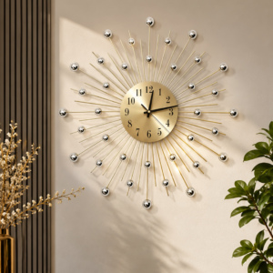 Luxury Metal Decorative Wall Clock