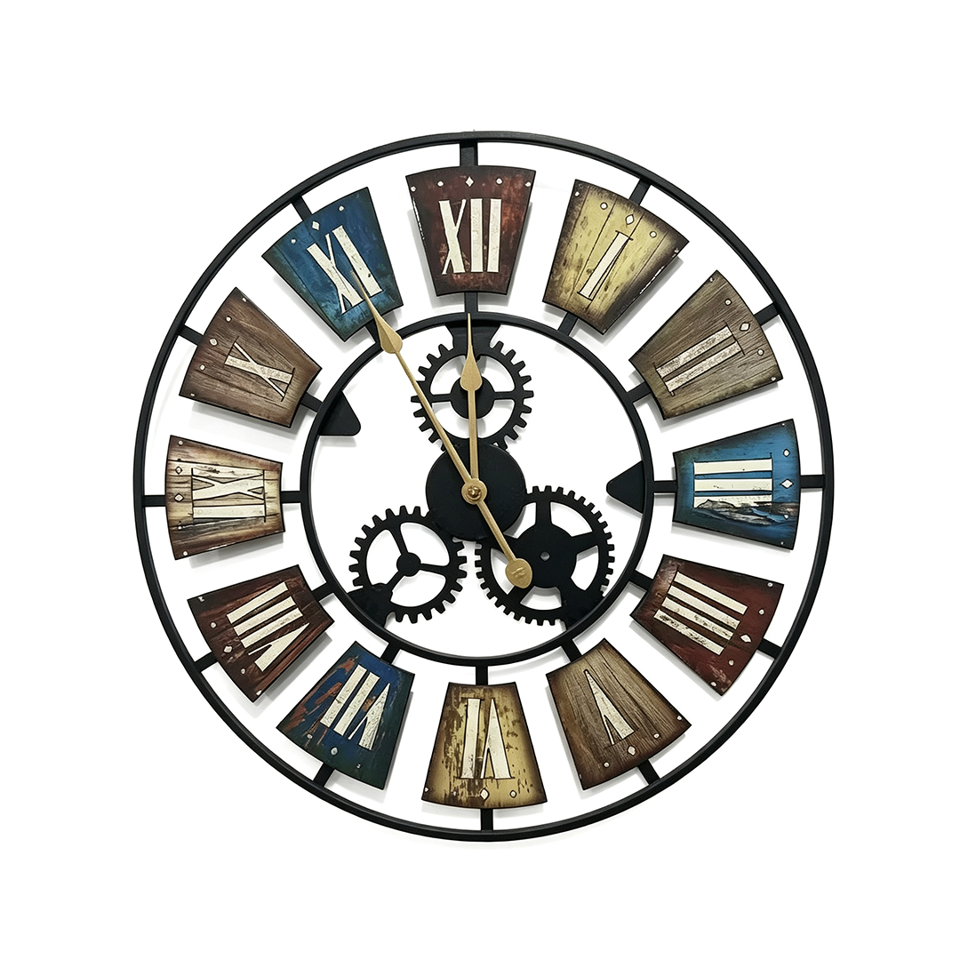 Farmhouse Open Frame Decor Clock - Image 3
